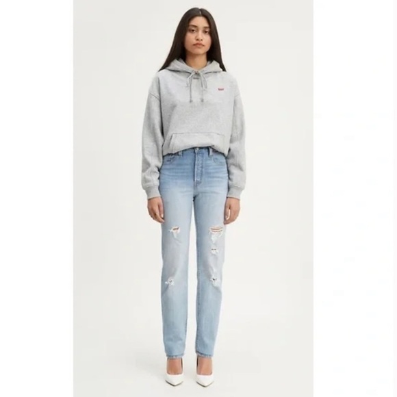 Levi’s Original 501s Light Hearted - Light Wash - Picture 1 of 12